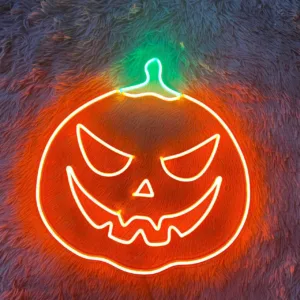 HALLOWEEN PUMPKIN NEON SIGN