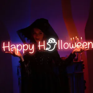 HAPPY HALLOWEEN NEON SIGN