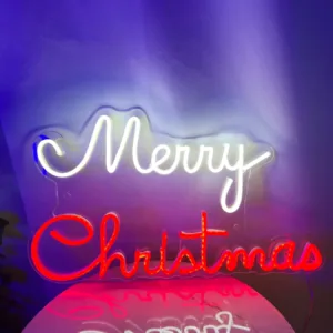 MERRY CHRISTMAS NEON SIGN New Design