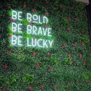 BE LUCKY NEON SIGN